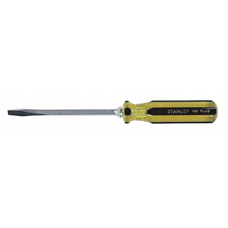 Stanley General Purpose Keystone Slotted Screwdriver 5/16 in Round 66-176-A