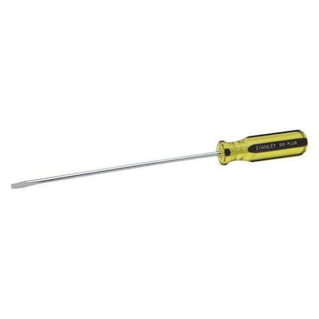 Stanley General Purpose Slotted Screwdriver 3/16 in Round 66-188-A
