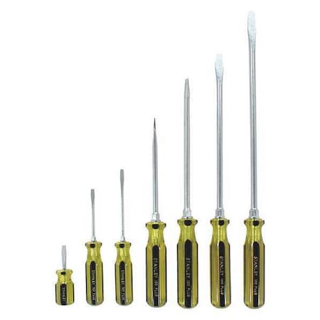 Stanley Screwdriver Set, 7 pcs, Acetate Handle 66-157-A