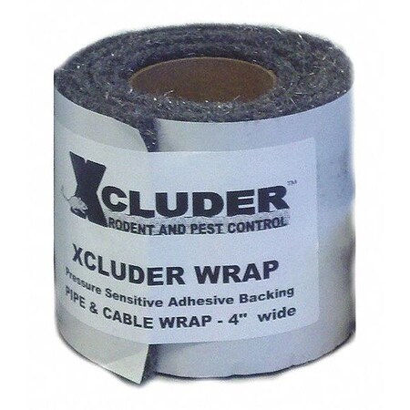 Xcluder Rodent Proof Wrap, Black, 4" W x 10 ft. L 162801