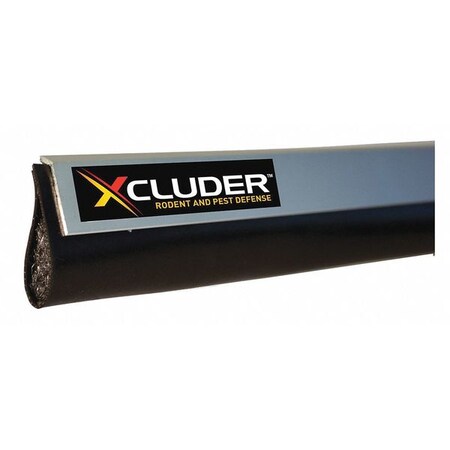 Xcluder Rodent Proof Door Sweep, Silver 162622