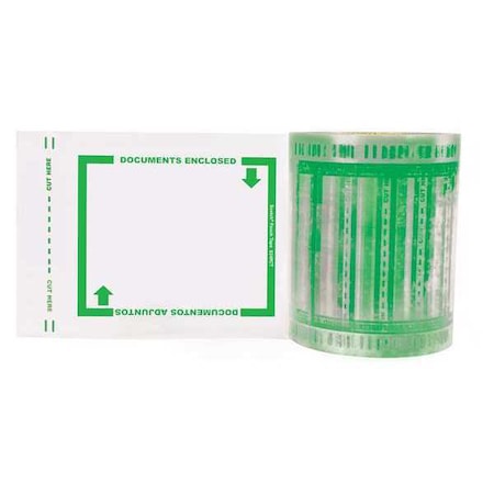 3M Packaging Tape, 5" W, Clear, PK8 824RCT