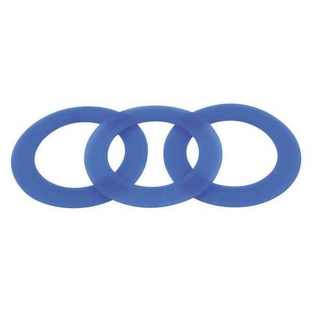 Fluidmaster Flush Valve, Blue, Rubber, PK3 PROS3AELP15G