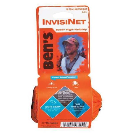 Bens Outdoor Head Net, 1.0mm Pore Size 0006-7200