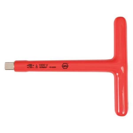 Wiha T-Handle Driver, 1/2" Drive, Chrome 29012