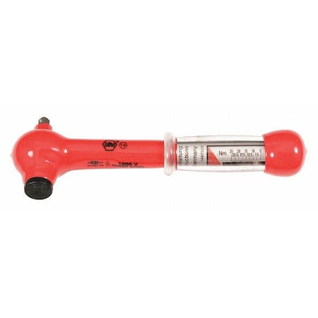 Wiha Micrometer Torque Wrench, 1/2" Drive Size 30152