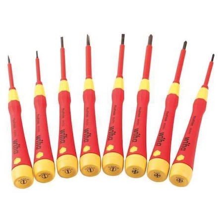 WIHA Insulated Screwdriver Set, 8 pcs 32088