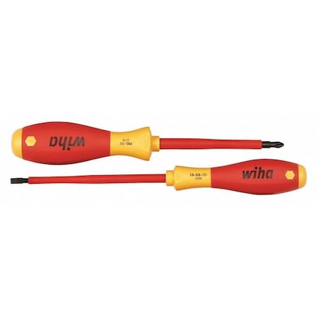 WIHA Insulated Screwdriver Set, 2 pcs 32105