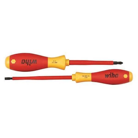 Wiha Insulated Screwdriver Set, 2 pcs 33532