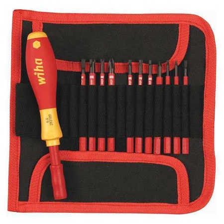 Wiha Insulated Screwdriver Set, 12 pcs 28392