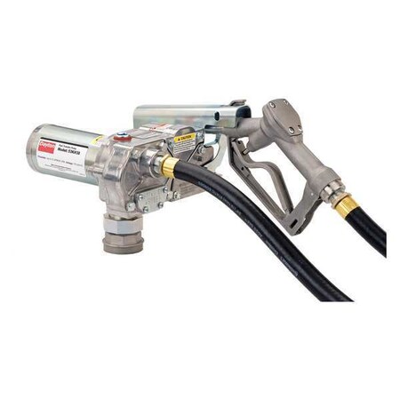 Dayton Fuel Transfer Pump, 115V AC, 12 Max. Flow Rate , 1/8 HP, Aluminum, 1 in Inlet 53KH38