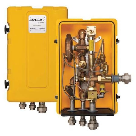 Haws Steam Water Heater, Plastic, Yellow, For Use With, Emergency Shower/Eyewash 9400