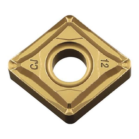 Kyocera Diamond Turning Insert, Diamond, 5, CNMG, 3, Carbide CNMG543CJ CA530