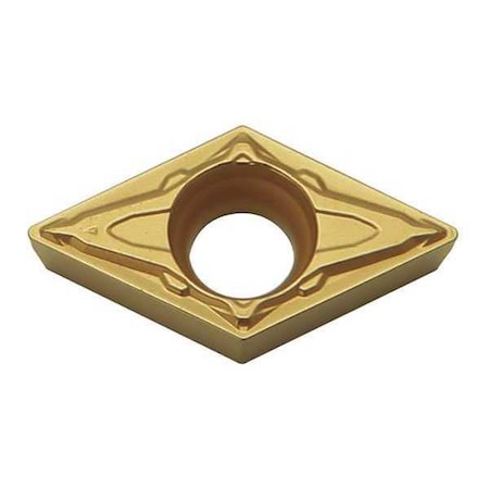 Kyocera Diamond Turning Insert, Diamond, 2, DCMT, 1, Carbide DCMT2151PP CA510