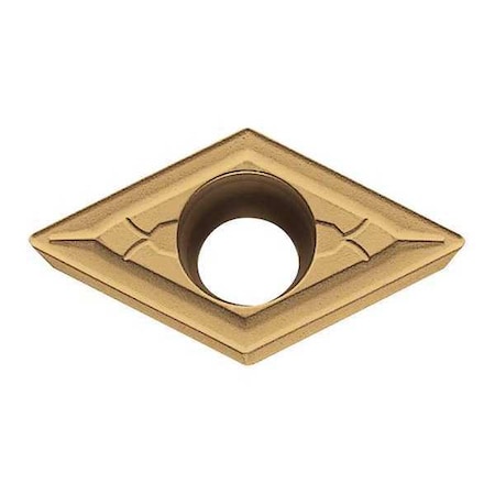 Kyocera Diamond Turning Insert, Diamond, 3, DCMT, 2, Carbide DCMT3252GK CA525
