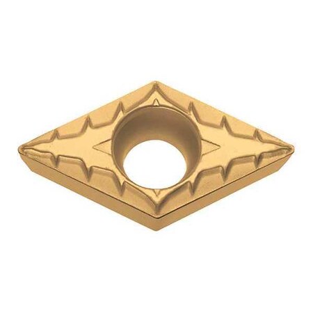 Kyocera Diamond Turning Insert, Diamond, 3, DCMT, 2, Carbide DCMT3252XP CA515