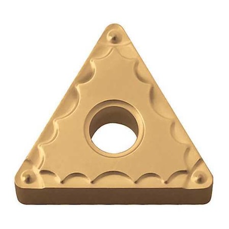 Kyocera Triangle Turning Insert, Triangle, 3/8 in, TNMG, 0.008 in, Carbide TNMG3305GP CA525