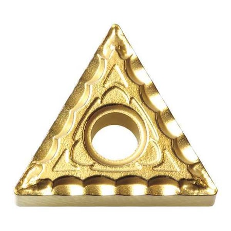 Kyocera Triangle Turning Insert, Triangle, 3/8 in, TNMG, 0.0312 in, Carbide TNMG332XQ CA515