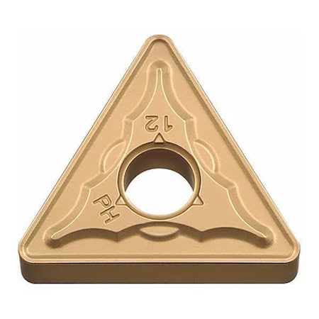 Kyocera Triangle Turning Insert, Triangle, 1/2 in, TNMG, 0.0312 in, Carbide TNMG432PH CA525