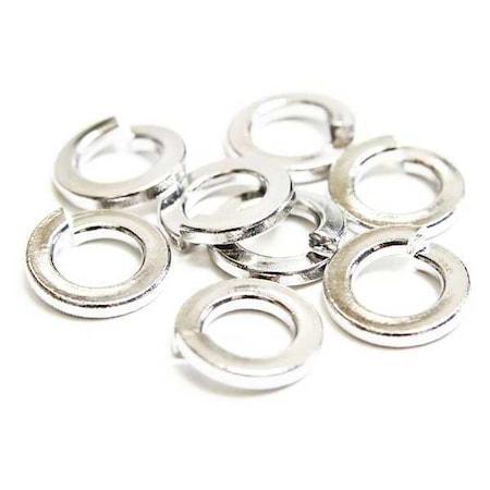 Foreverbolt Split Lock Washer, For Screw Size M5 18-8 Stainless Steel, NL-19 Finish, 100 PK FBLKWM5P100