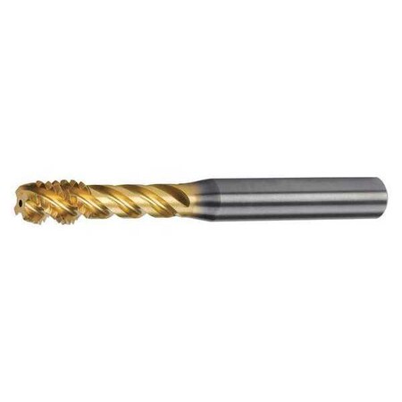 Widia Spiral Flute Tap, M12-1.75, Semi-Bottoming, 4 Flutes, UNF 12785