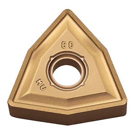 Kyocera Turning Insert, Trigon, 4, WNMG, 2, Carbide WNMG432PG CA510