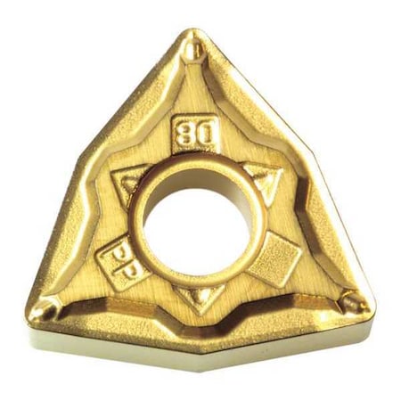 Kyocera Turning Insert, Trigon, 4, WNMG, 2, Carbide WNMG432PP CA515