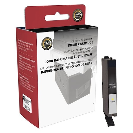 Clover Imaging Group Ink Cartridge, Yellow, Remanufactured CIG-6451B001