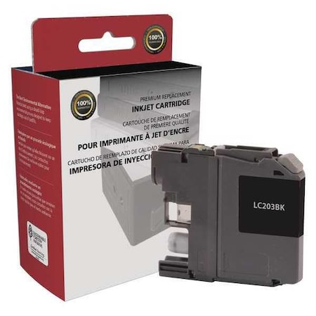 Clover Imaging Group Ink Cartridge, Black, Remanufactured CIG-LC203BK