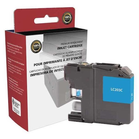 Clover Imaging Group Ink Cartridge, Cyan, Remanufactured CIG-LC203C
