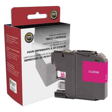 Clover Imaging Group Ink Cartridge, Magenta, Remanufactured CIG-LC203M