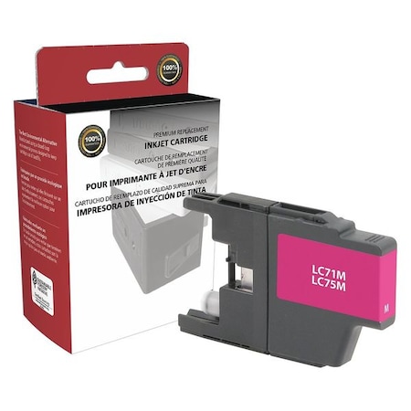 Clover Imaging Group Ink Cartridge, Magenta, Remanufactured CIG-LC75M