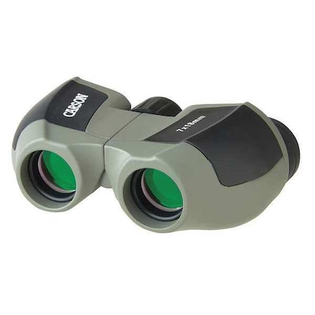 Carson General Binocular, 7x Magnification, Porro Prism, 489 ft at 1000 yd Field of View JD-718