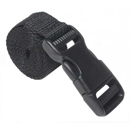 Bulk-Strap Cinch Strap, 1" x 48" Size, Black A0148SSB