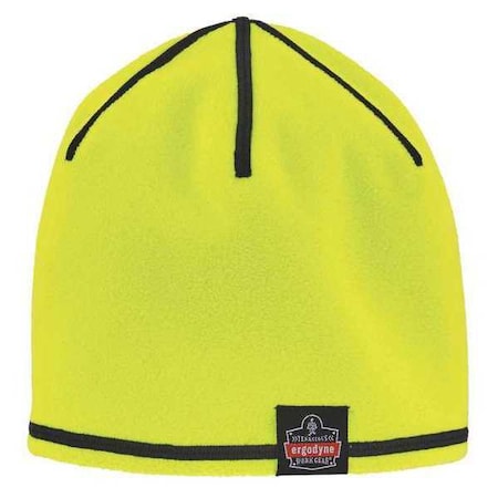 Ergodyne Knit Cap, Universal, Lime/Gray 6816