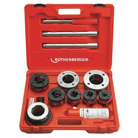 Rothenberger Ratchet Pipe Threader, NPT Thread Type 70905