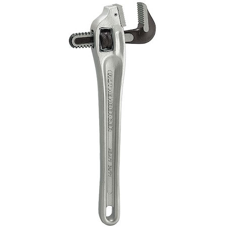 Rothenberger 18 in L 2 1/2 in Cap. Aluminum Offset Pipe Wrench 70116