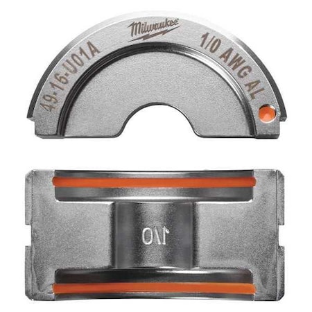 Milwaukee Tool EXACT 1/0  Aluminum 12T U-Style Die 49-12-U01A