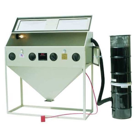 Alc Abrasive Blast Cabinet, Floor, Siphon 40413