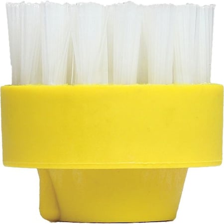 Goodway Nylon Brush, Yellow, Medium For Mfr. No. GVC-18000 , PK6 93-BRUSH-KIT-YL-M