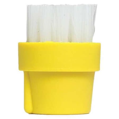 Goodway Nylon Brush, Yellow, Small For Mfr. No. GVC-18000 , PK6 93-BRUSH-KIT-YL-S