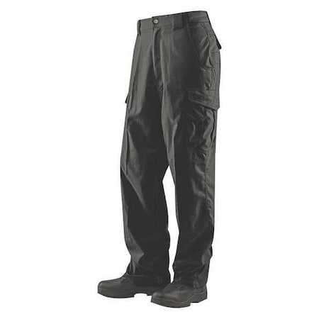 TRU-SPEC Mens Tactical Pants, Size 38", Black 1035