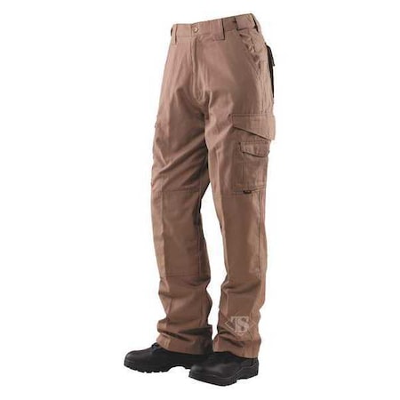 Tru-Spec Men's Tactical Pants, 42 in, Coyote, 35% Cotton, 65% Polyester 1063