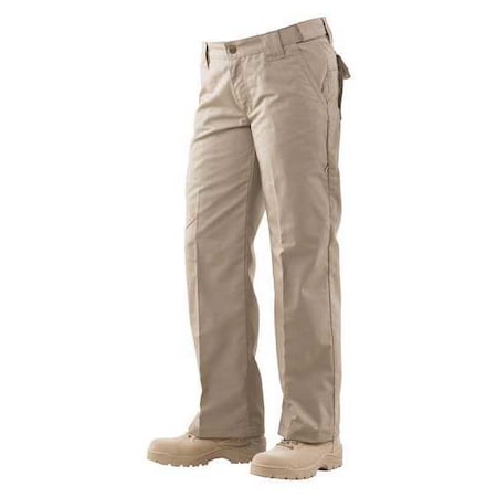 Tru-Spec Women's Women's Tactical Pants, 24, Khaki, 65% Polyester/35% Cotton Ripstop 1193