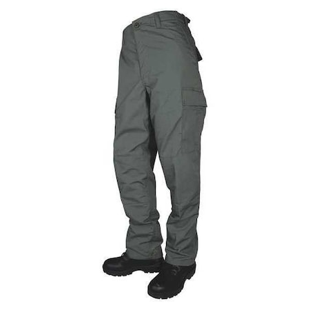 Tru-Spec Men's Military Pants, 48 in, Olive Drab Green, 35% Cotton, 65% Polyester 1830