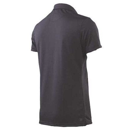 Tru-Spec Women's Tactical Polo Shirt, 100% Polyester Jersey Knit, Button Front, 0 Pocket(s), Storm Gray, L 4484