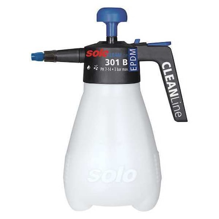 Solo 11/32 gal Handheld Sprayer, Poly, Not Applicable L Hose, Wand Not Included L Wand, 45 psi Max 301-B