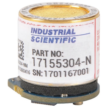 Industrial Scientific Replacement Sensor, Detects Methane 17155304-N