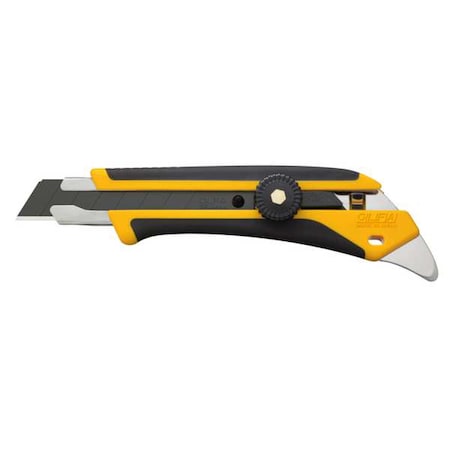 OLFA Utility Knife, Manual Retracting, Utility, Multipurpose, Plastic, 6 1/2 in L L-5