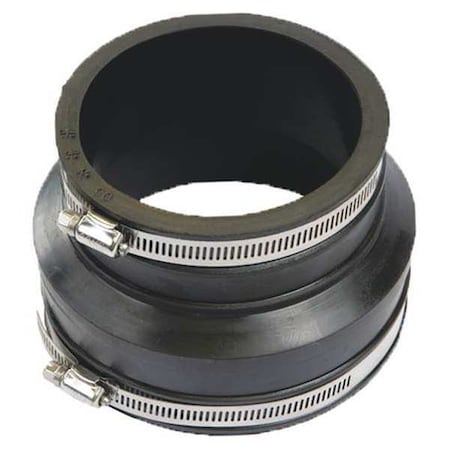 Zoro Select Flexible Coupling, 4.3 psi DX1002-44